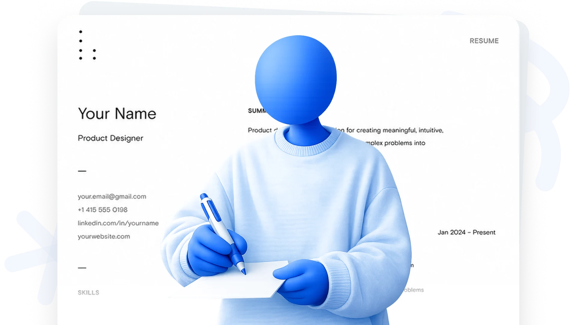AI Resume Builder preview