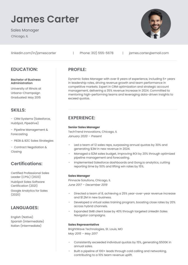 Sales manager