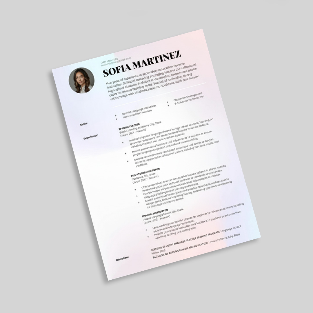 Resume Format for Freshers: Best Examples & Writing Tips