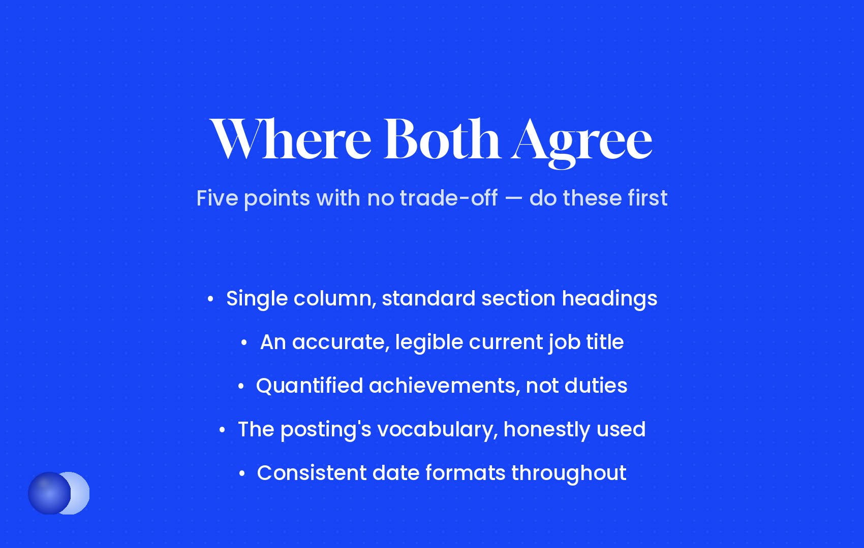 Infographic: ATS resume checker vs human agreement