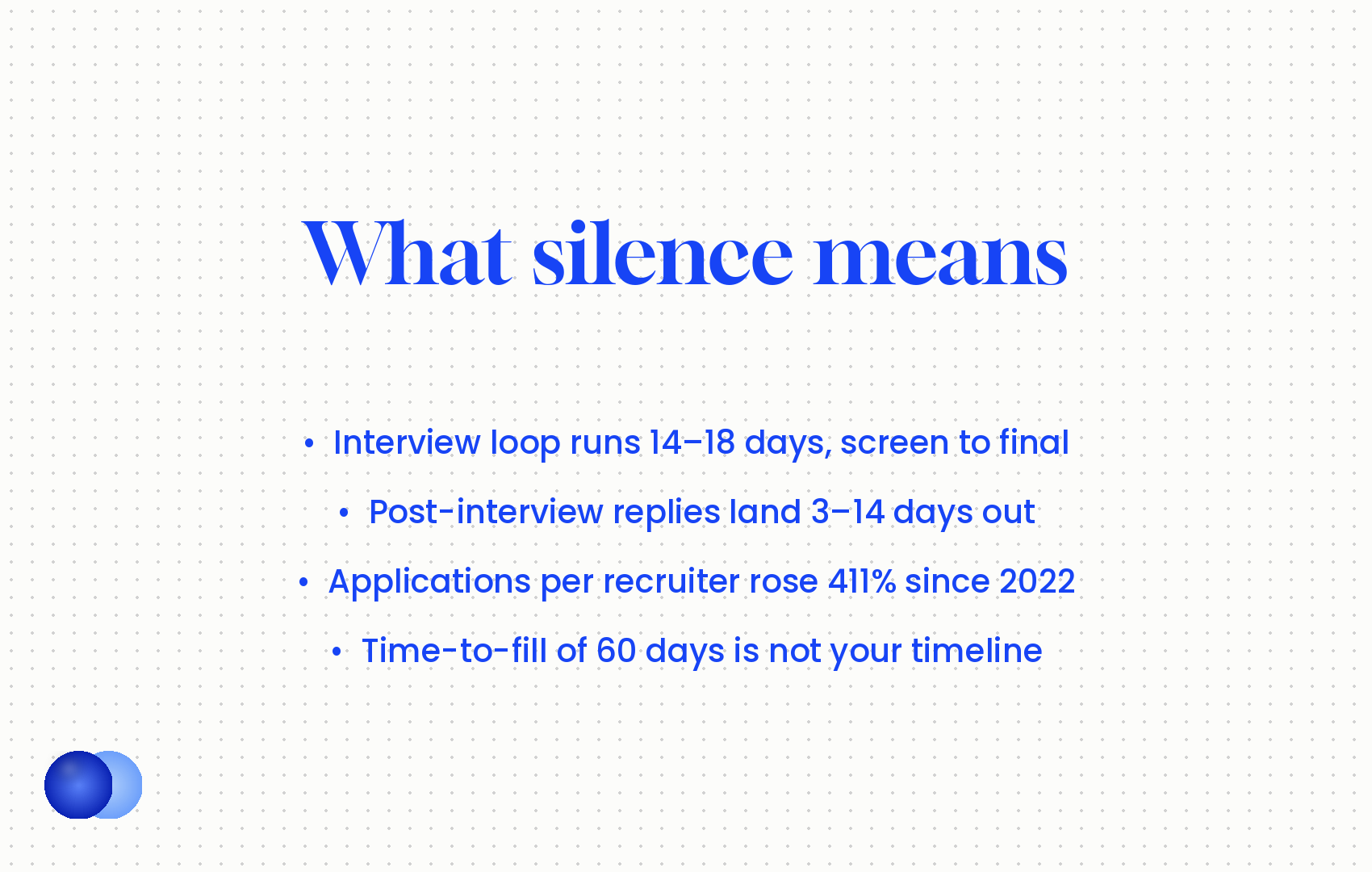 Infographic: Signs interview went well what silence means