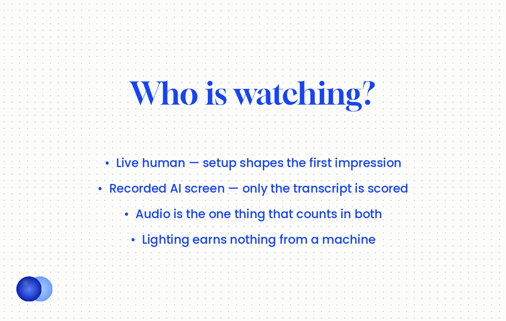 Infographic: Zoom interview tips who is watching