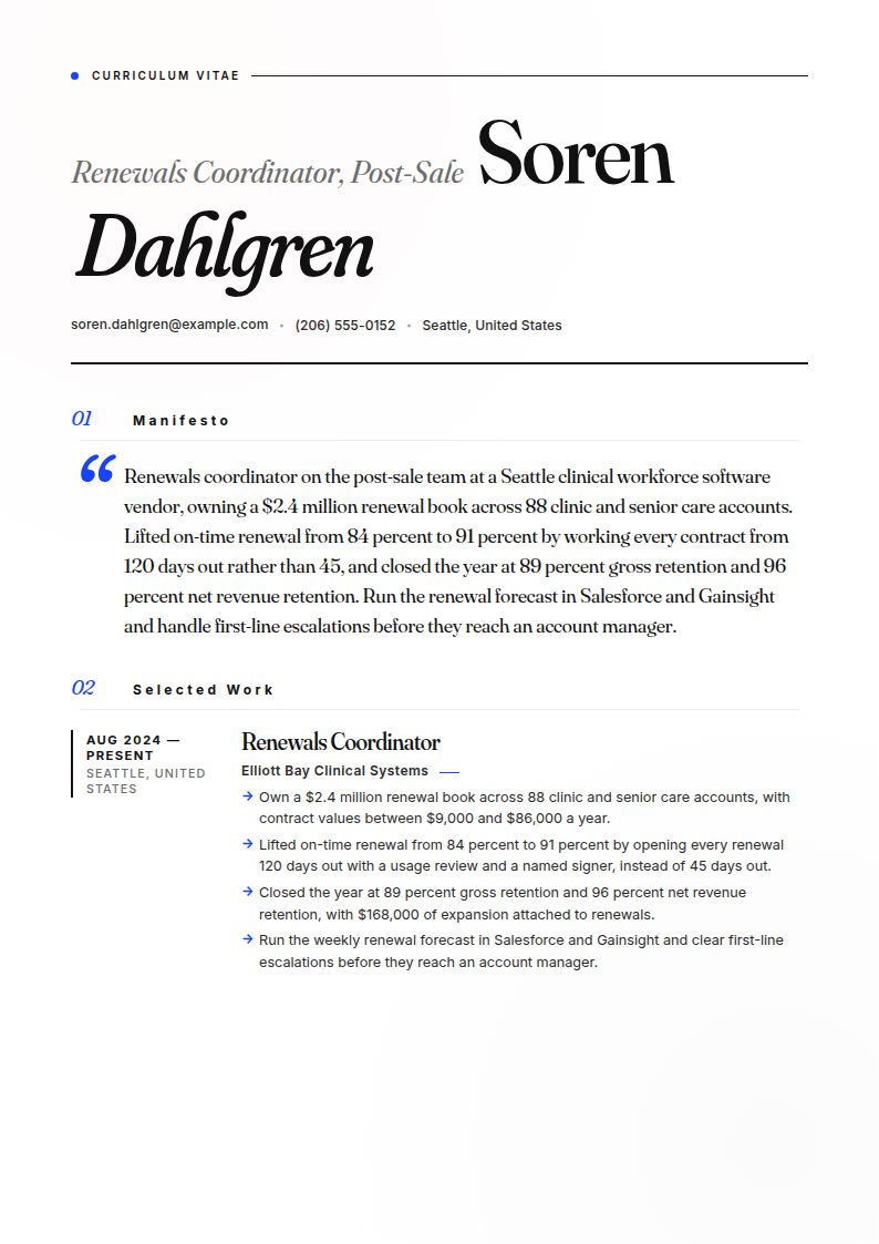 Account Manager Resume Examples & Templates