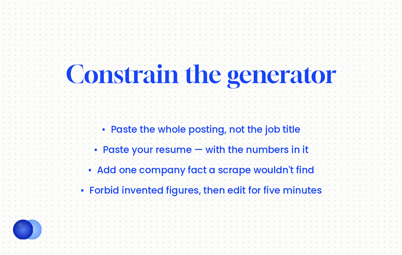 Infographic: AI cover letter generator constrain IT