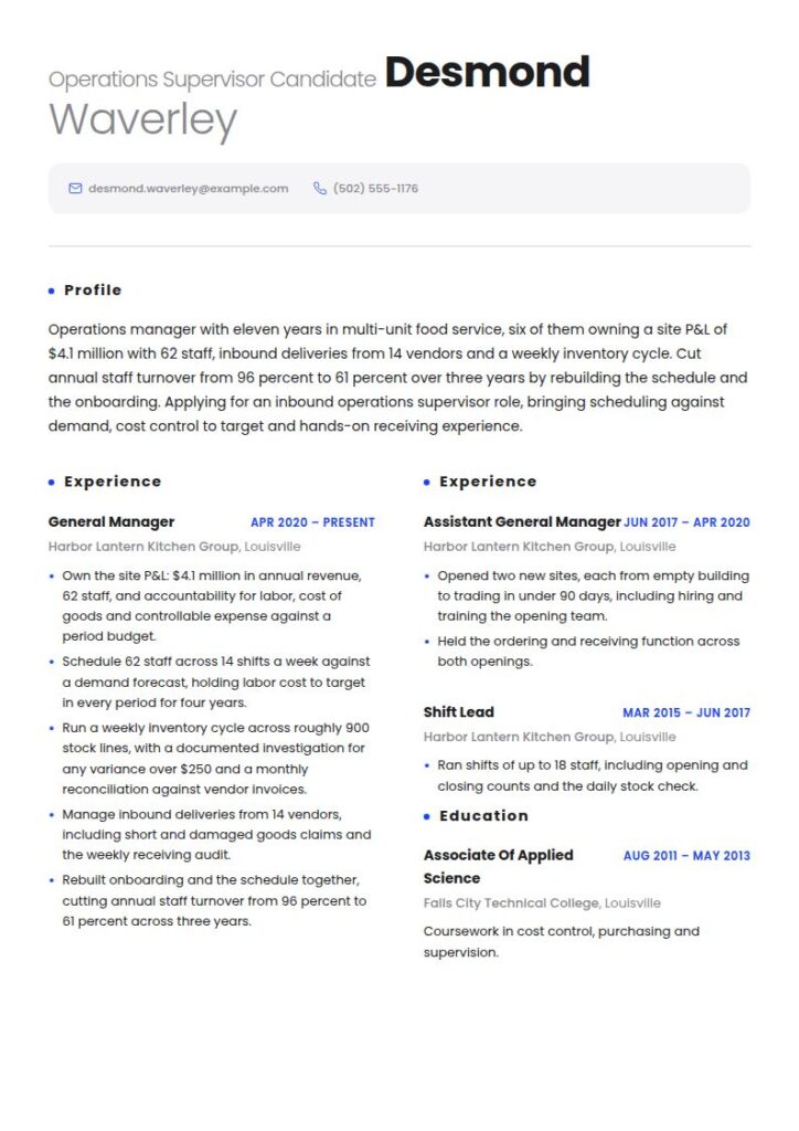 Career Change Resume Examples & Templates