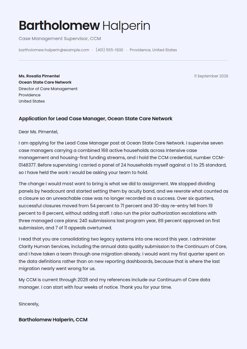 Case Manager
