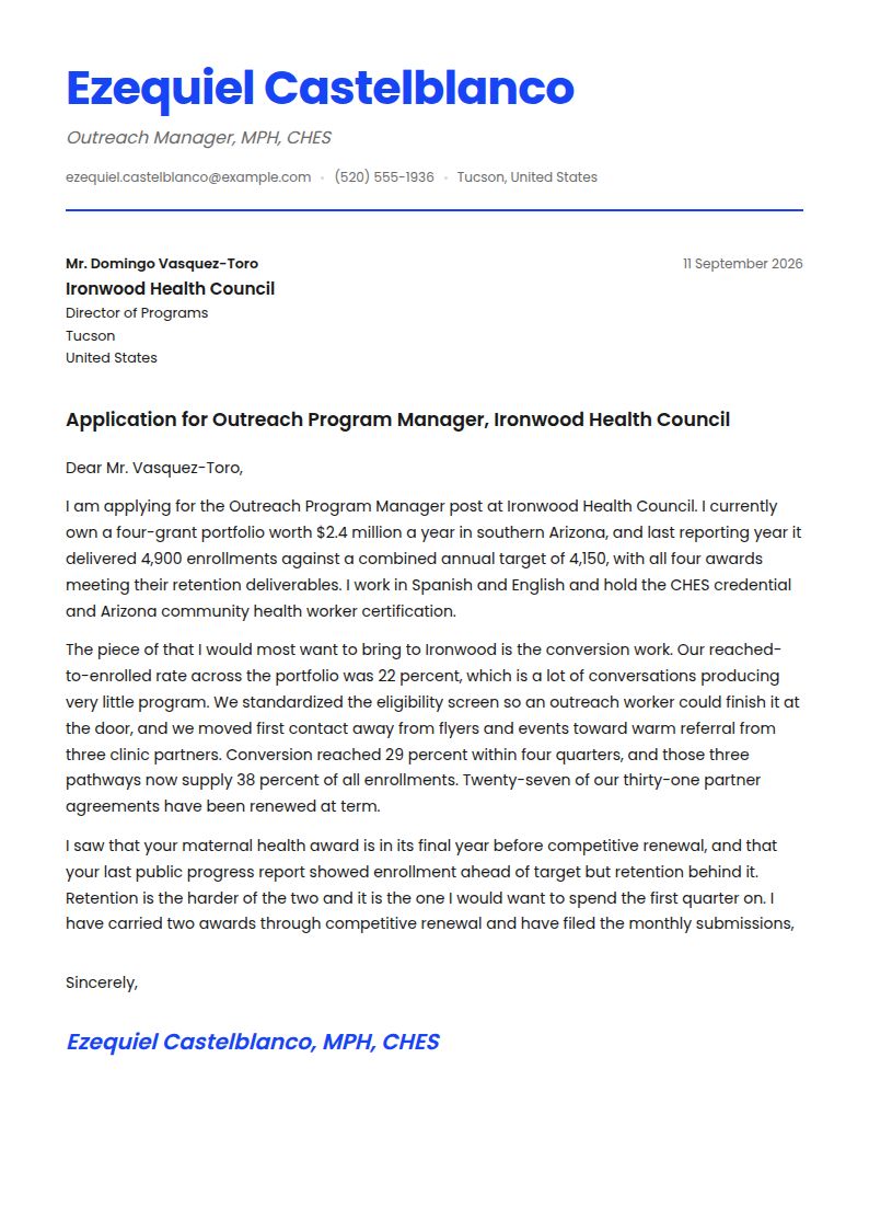 Community Outreach Coordinator