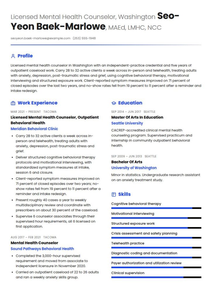 Counselor Resume Examples & Templates