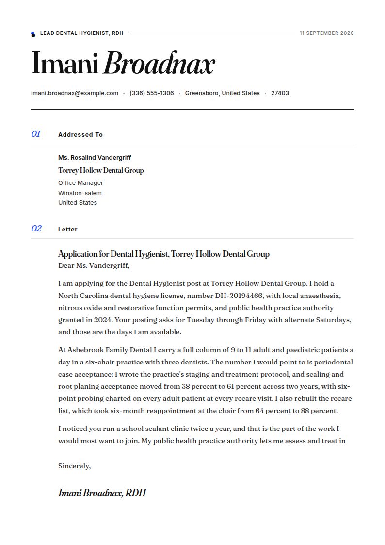 Dental Hygienist