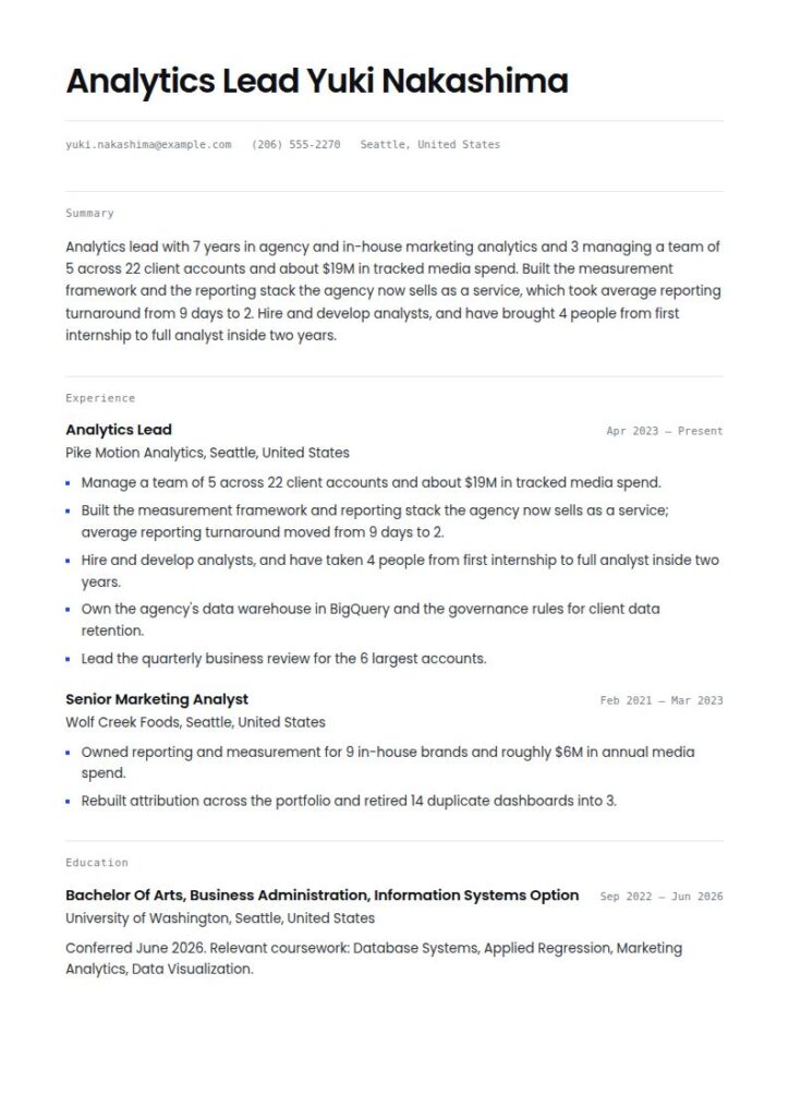 Entry Level Resume Examples & Templates