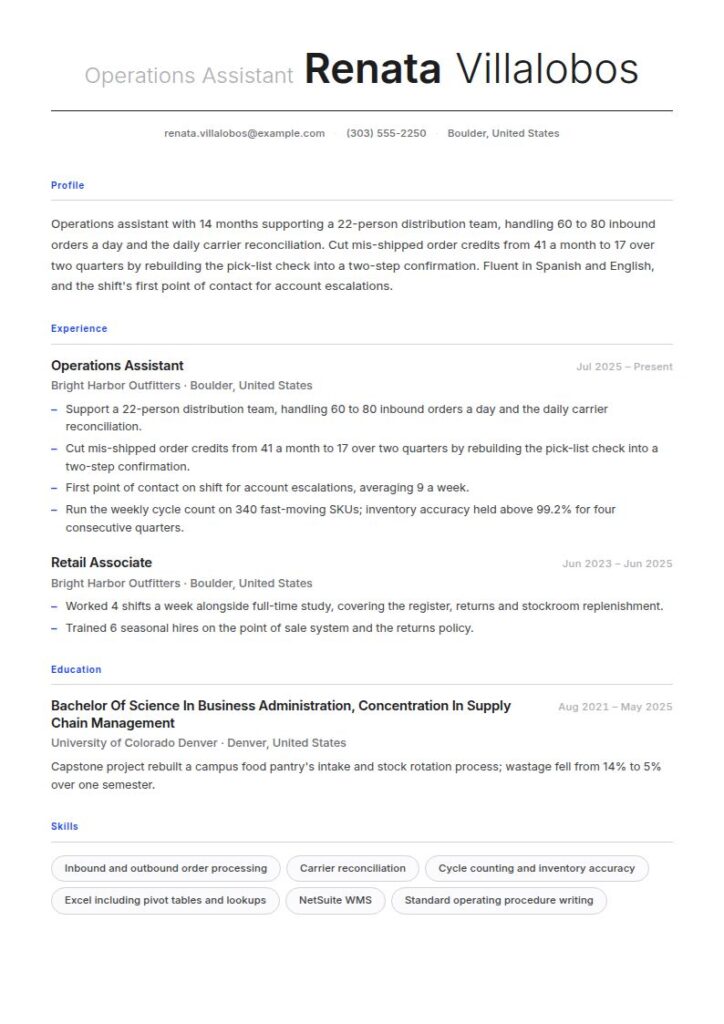 General Resume Examples & Templates