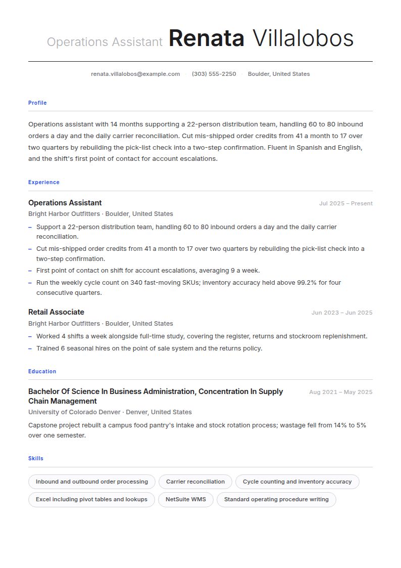 General Resume Examples & Templates