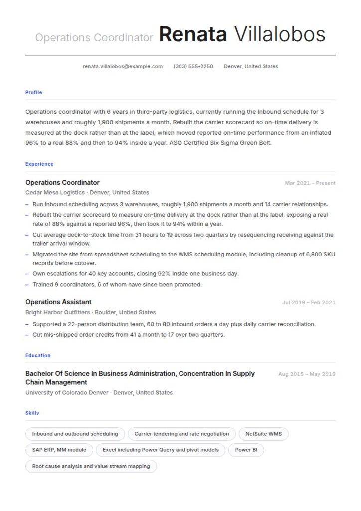 General Resume Examples & Templates