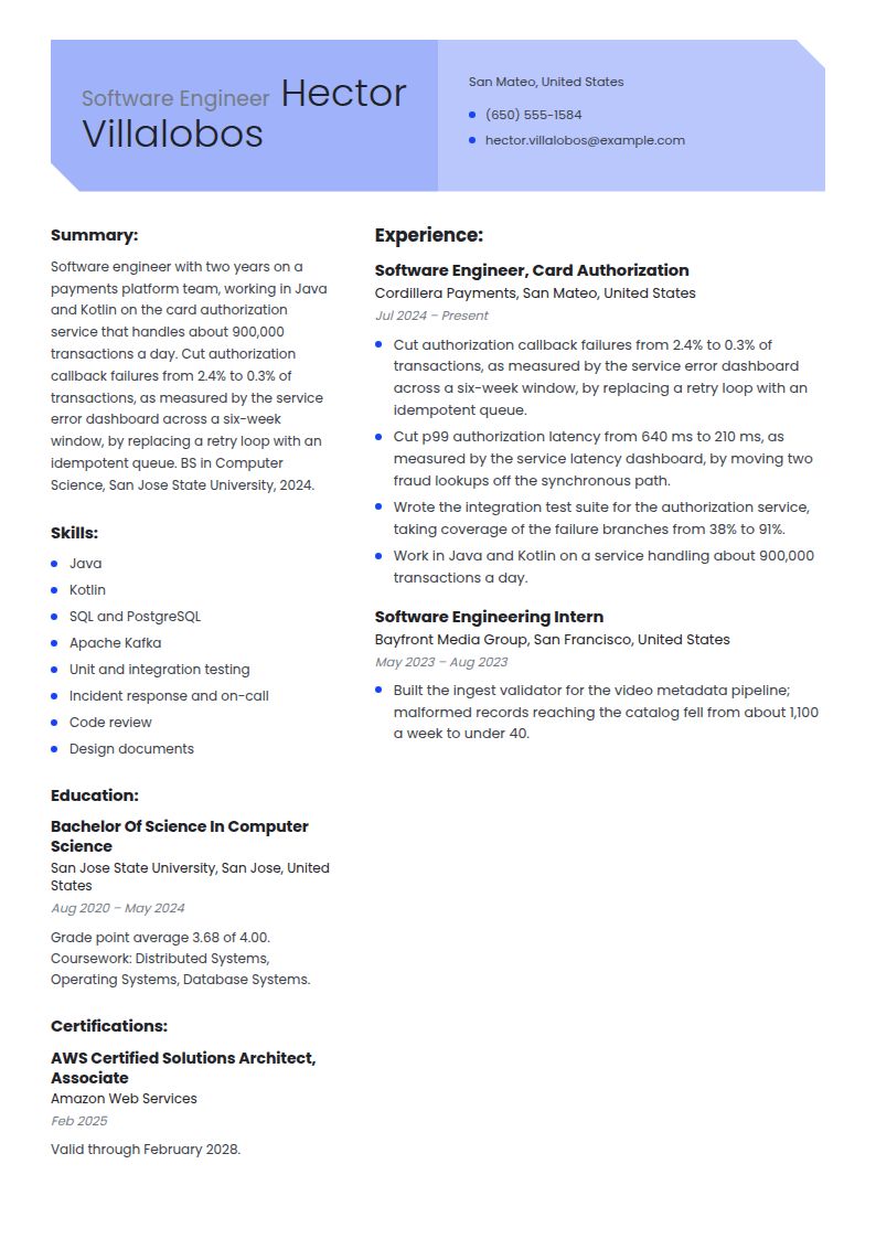Google Resume Examples & Templates