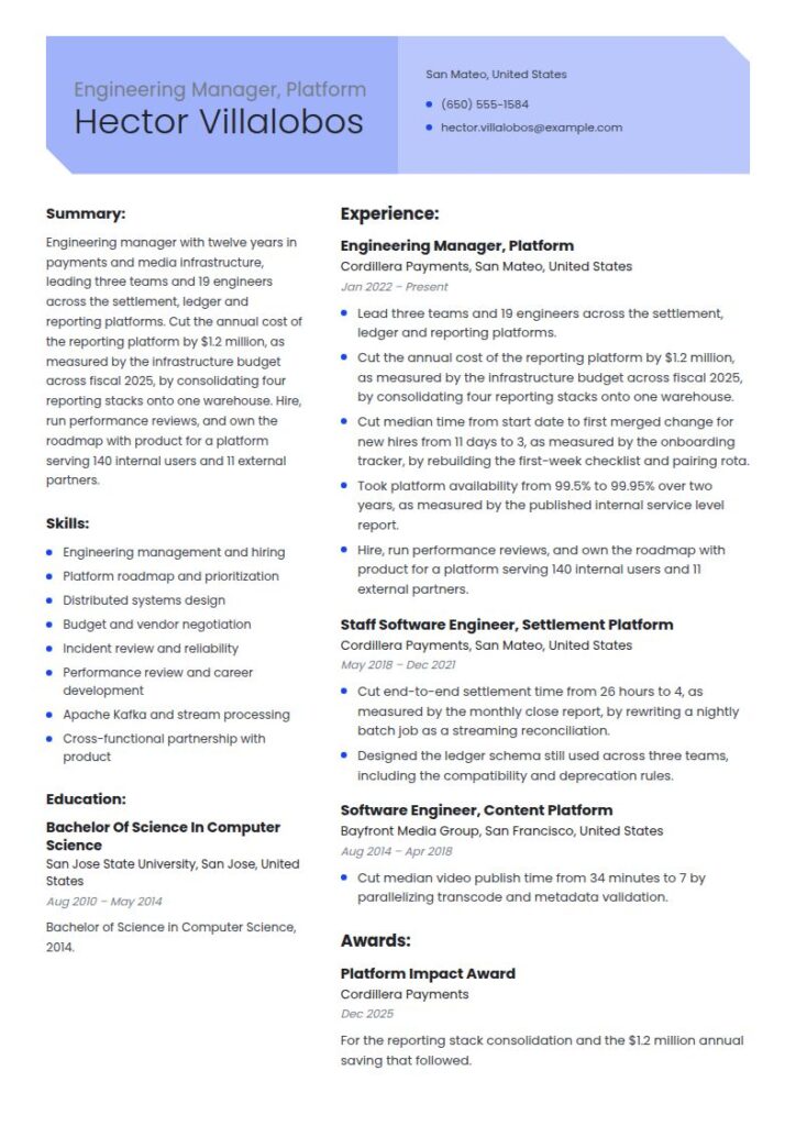 Google Resume Examples & Templates