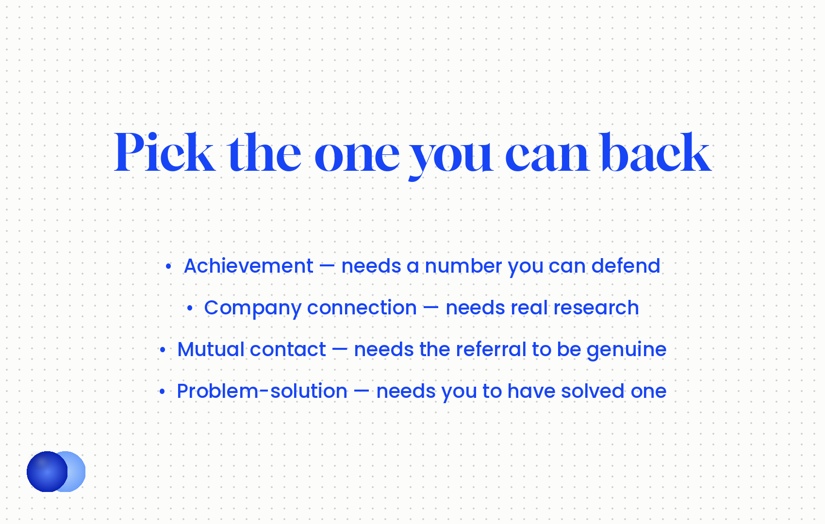 Infographic: How to start a cover letter five types