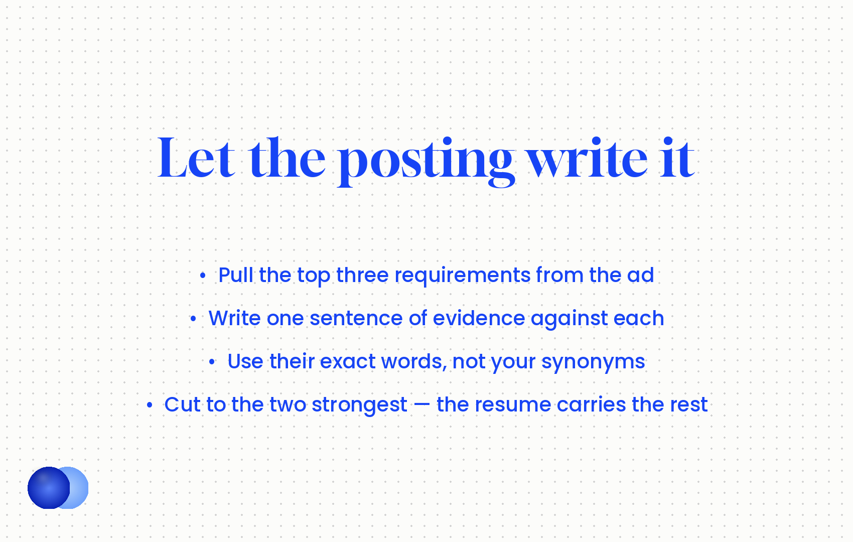 Infographic: How to write a cover letter let the posting outline IT