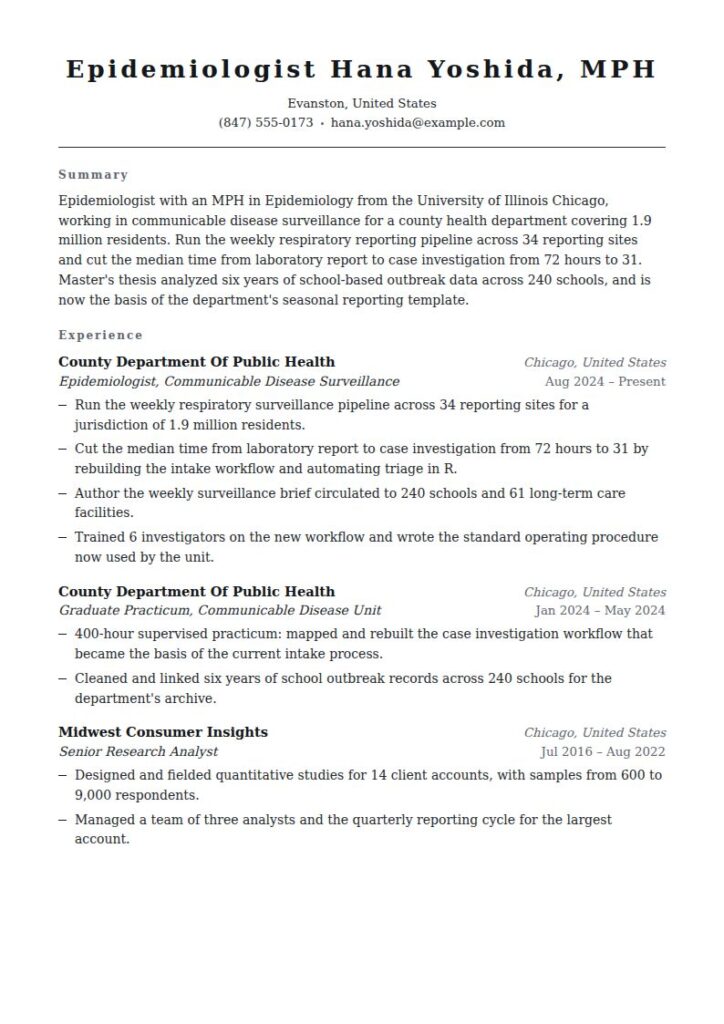 Master’s Resume Examples & Templates