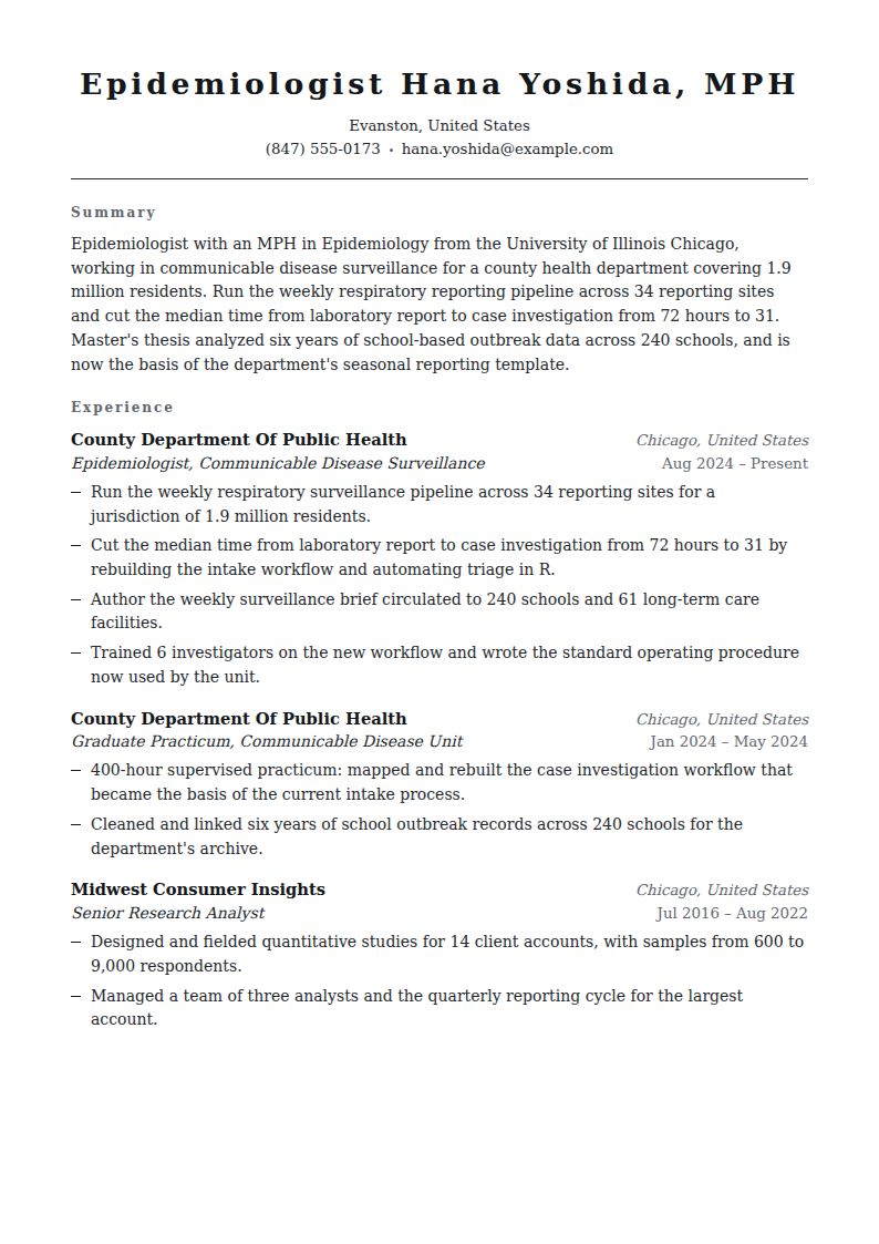 Master’s Resume Examples & Templates