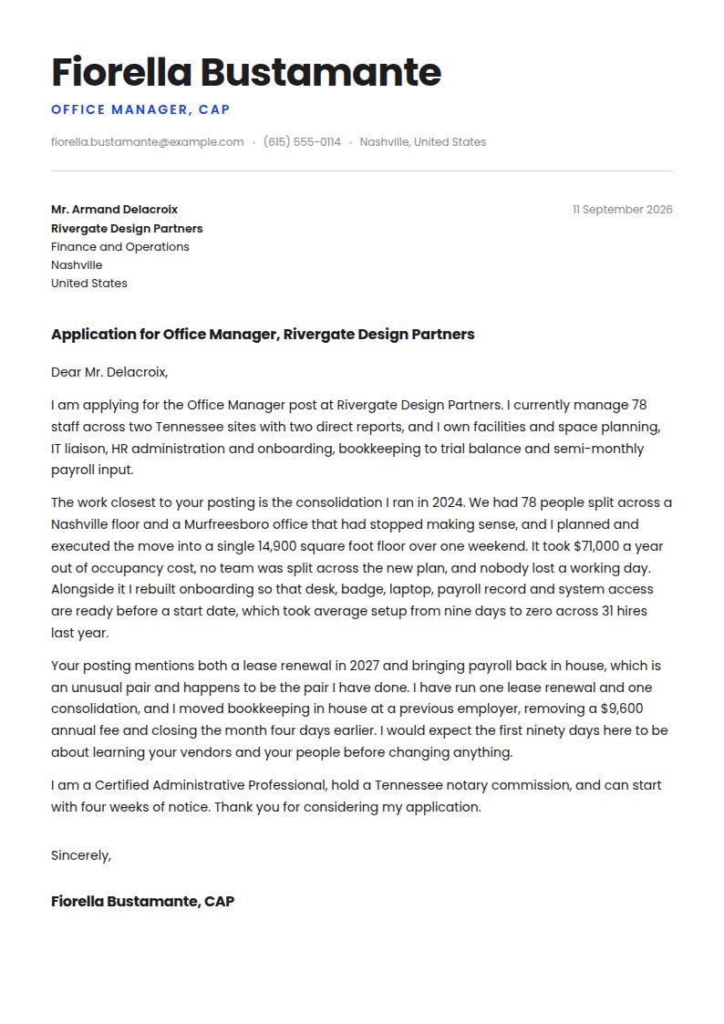 Office Manager