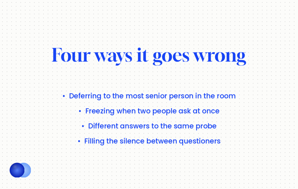 Four ways a panel interview goes wrong that never happen one-on-one