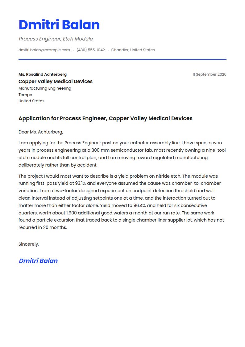Process Engineer