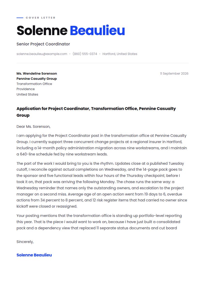 Project Coordinator