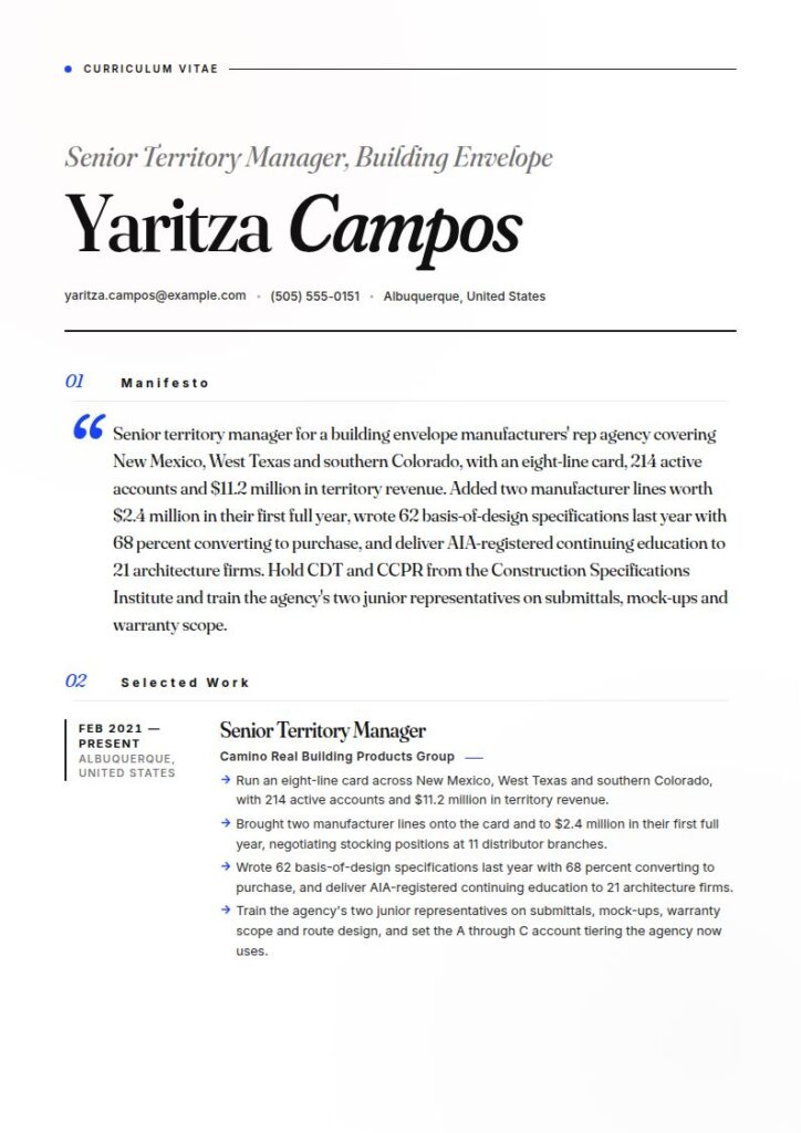Sales Representative Resume Examples & Templates