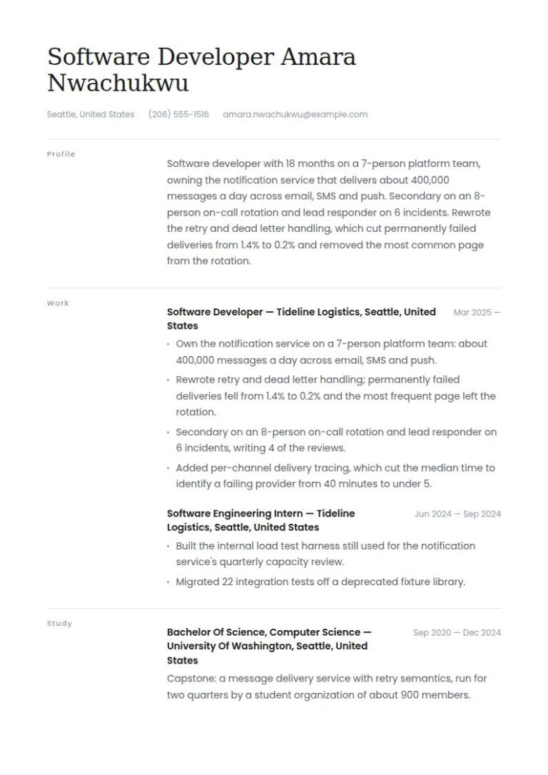 Software Developer