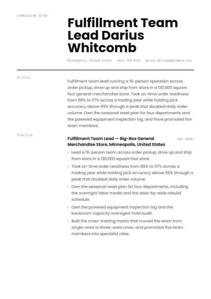 Target Resume Examples & Templates
