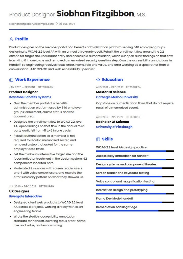 UX Designer Resume Examples & Templates
